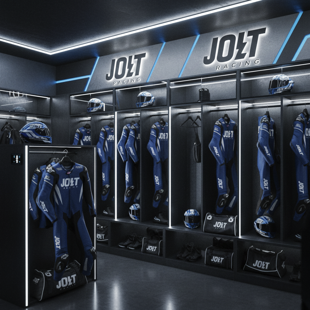 JOLT Professional Locker Room and Gear Storage